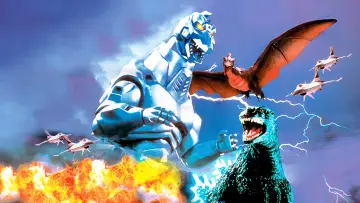 Zasłona do filmu "Godzilla kontra Mechagodzilla 2" #1022556
