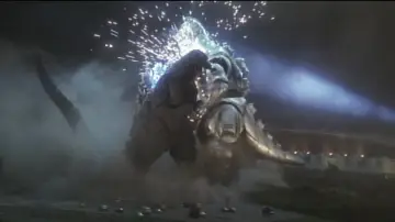 Zasłona do filmu "Godzilla kontra Mechagodzilla 2" #1022557