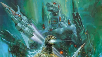 Zasłona do filmu "Godzilla kontra Mechagodzilla 2" #1022559