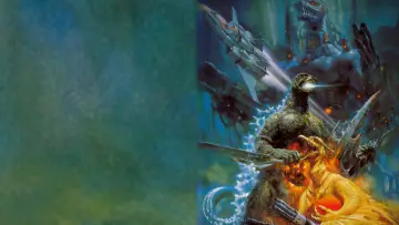Zasłona do filmu "Godzilla kontra Mechagodzilla 2" #1022560