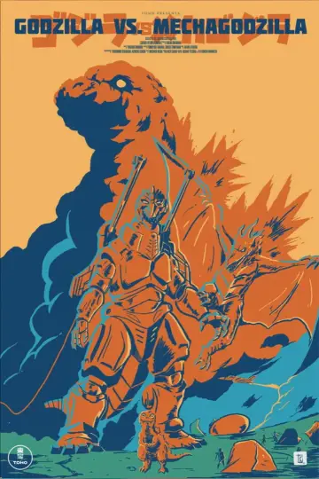 Plakat do filmu "Godzilla kontra Mechagodzilla 2" #1022577