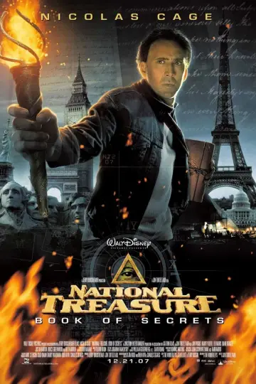 Plakat do filmu "Skarb Narodów: Księga Tajemnic" #293289