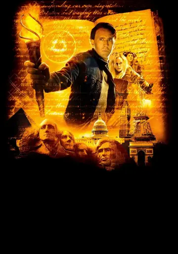 Plakat do filmu "Skarb Narodów: Księga Tajemnic" #846162