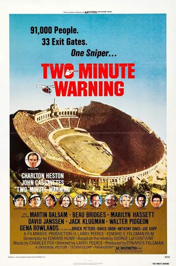 Plakat do filmu "Dwuminutowe ostrzeżenie" #1121867