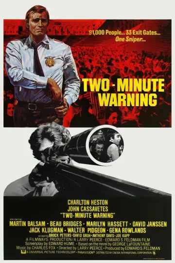 Plakat do filmu "Dwuminutowe ostrzeżenie" #1121868