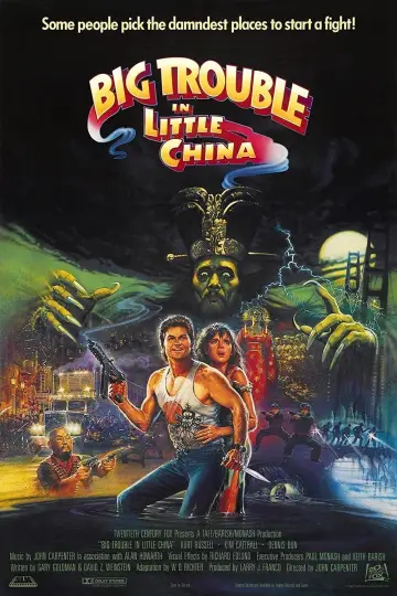 Plakat do filmu "Wielka Draka w Chińskiej Dzielnicy" #75598