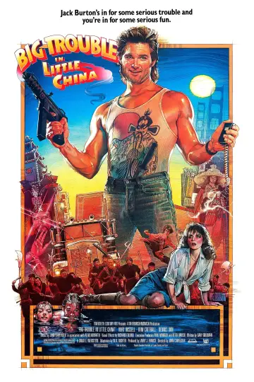 Plakat do filmu "Wielka Draka w Chińskiej Dzielnicy" #75601