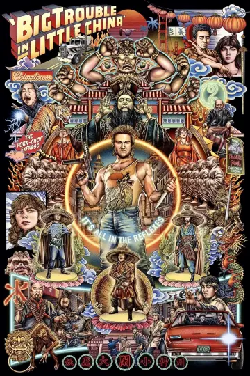 Plakat do filmu "Wielka Draka w Chińskiej Dzielnicy" #75607