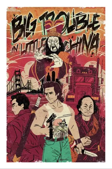 Plakat do filmu "Wielka Draka w Chińskiej Dzielnicy" #75610