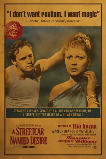 Plakat do filmu "Tramwaj zwany pożądaniem" #1799785