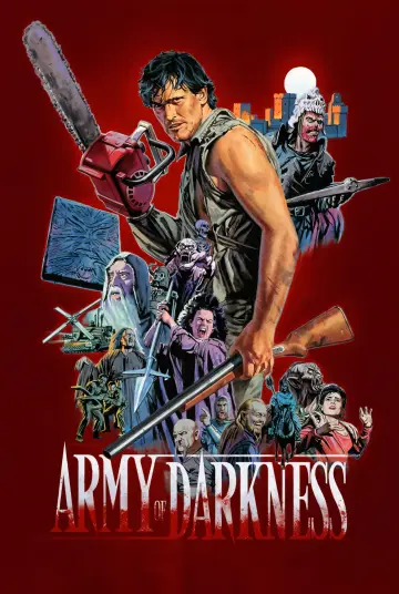 Plakat do filmu "Armia Ciemności" #669665