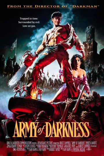 Plakat do filmu "Armia Ciemności" #669666