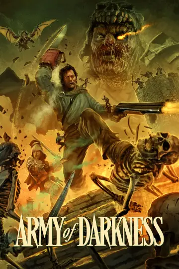Plakat do filmu "Armia Ciemności" #669676