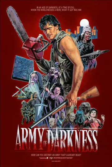 Plakat do filmu "Armia Ciemności" #69980