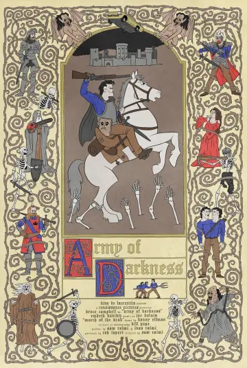Plakat do filmu "Armia Ciemności" #69990