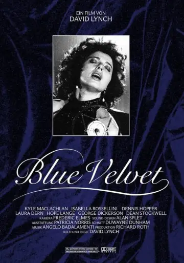 Plakat do filmu "Blue Velvet" #1859053