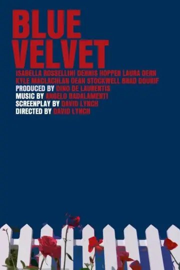 Plakat do filmu "Blue Velvet" #204353