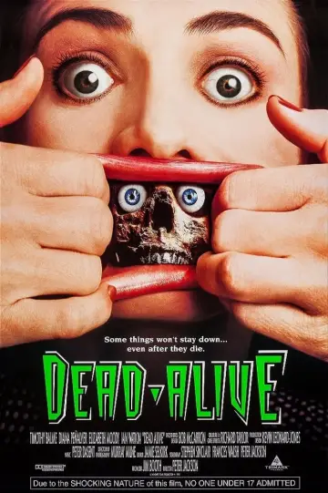Plakat do filmu "Martwica Mózgu" #218089