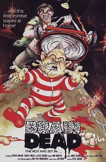Plakat do filmu "Martwica Mózgu" #218097