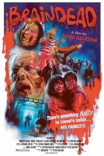 Plakat do filmu "Martwica Mózgu" #719952