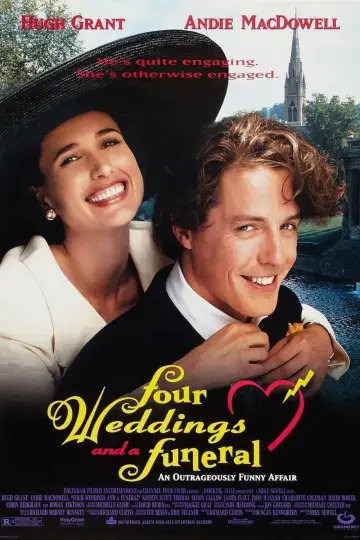 Plakat do filmu "Cztery wesela i pogrzeb" #101651