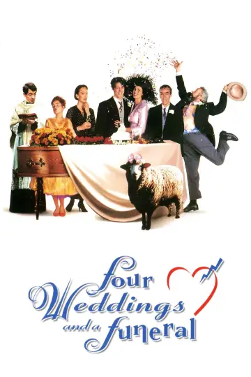 Plakat do filmu "Cztery wesela i pogrzeb" #101656