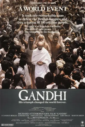 Plakat do filmu "Gandhi" #127904