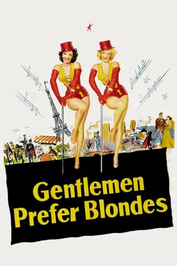 Plakat do filmu "Mężczyźni wolą blondynki" #124071