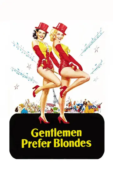 Plakat do filmu "Mężczyźni wolą blondynki" #124073