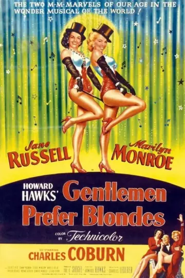 Plakat do filmu "Mężczyźni wolą blondynki" #124078