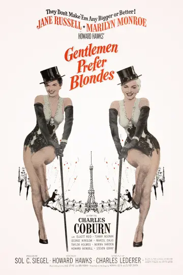 Plakat do filmu "Mężczyźni wolą blondynki" #868078