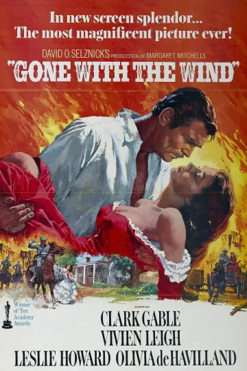 Plakat do filmu "Przeminęło z wiatrem" #1796864