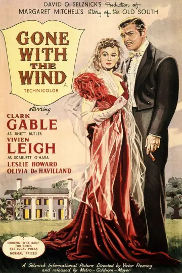 Plakat do filmu "Przeminęło z wiatrem" #611729