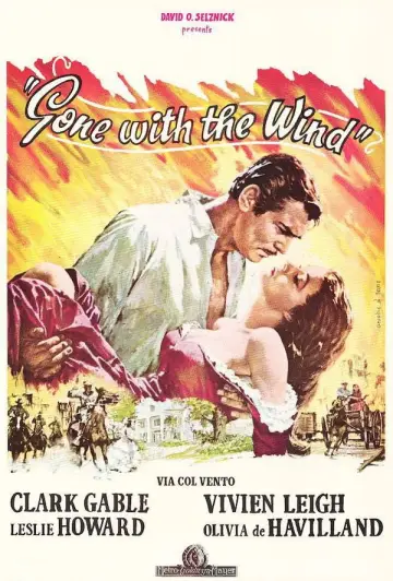 Plakat do filmu "Przeminęło z wiatrem" #835204