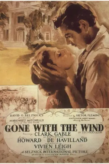 Plakat do filmu "Przeminęło z wiatrem" #835209