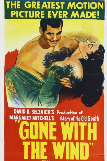 Plakat do filmu "Przeminęło z wiatrem" #835228