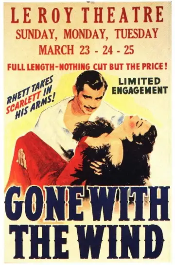 Plakat do filmu "Przeminęło z wiatrem" #835230