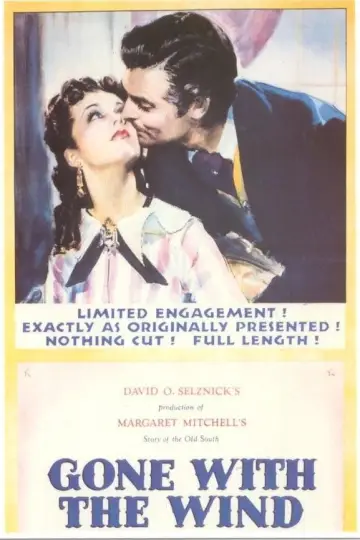 Plakat do filmu "Przeminęło z wiatrem" #835242