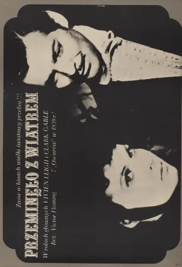 Plakat do filmu "Przeminęło z wiatrem" #835246