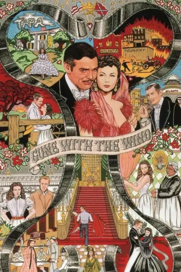 Plakat do filmu "Przeminęło z wiatrem" #835253