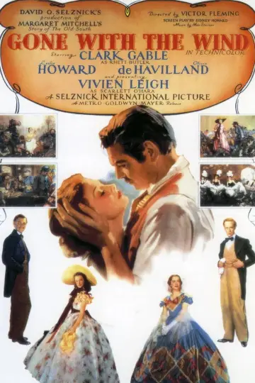 Plakat do filmu "Przeminęło z wiatrem" #961410