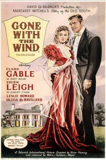 Plakat do filmu "Przeminęło z wiatrem" #961414