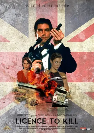 Plakat do filmu "Licencja na zabijanie" #321923