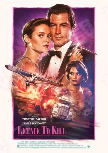 Plakat do filmu "Licencja na zabijanie" #60794