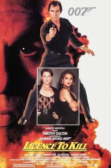Plakat do filmu "Licencja na zabijanie" #60796
