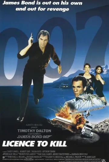 Plakat do filmu "Licencja na zabijanie" #60797