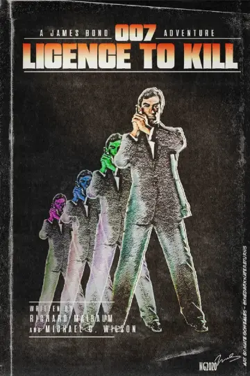 Plakat do filmu "Licencja na zabijanie" #60822