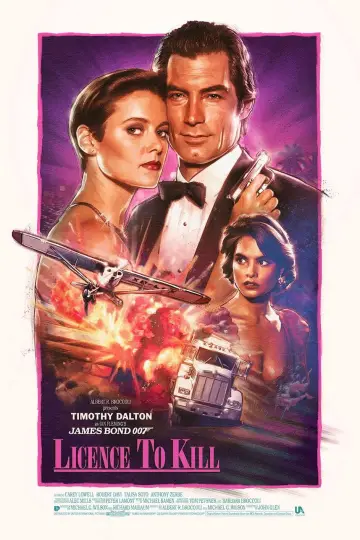 Plakat do filmu "Licencja na zabijanie" #651409