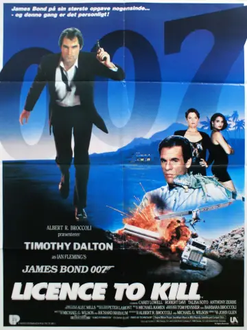 Plakat do filmu "Licencja na zabijanie" #651431