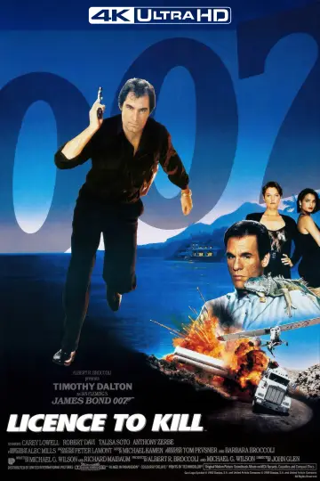 Plakat do filmu "Licencja na zabijanie" #651455